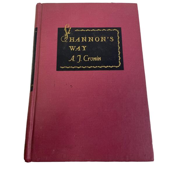 Vintage 1948 Shannon's Way Fiction by A.J. Cronin First Edition Hardcover Book - Picture 1 of 5